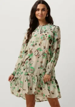 beige moliin mini jurk sienna