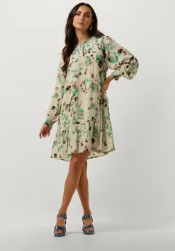 beige moliin mini jurk sienna