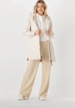 beige moscow gewatteerde jas 07-08-swags