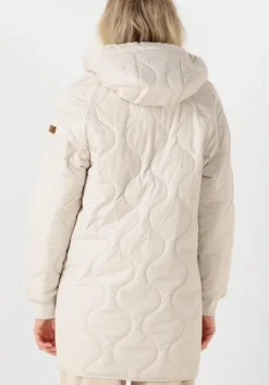 beige moscow gewatteerde jas 07-08-swags