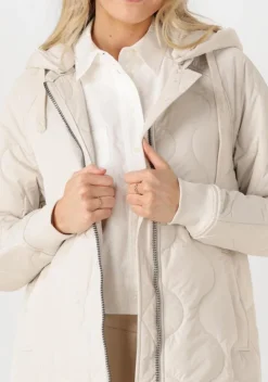 beige moscow gewatteerde jas 07-08-swags