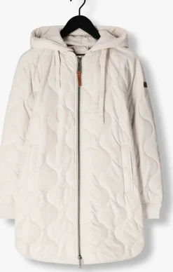 beige moscow gewatteerde jas 07-08-swags