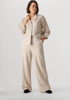 beige msch copenhagen blouses mschpennie ginia 3 4 shirt