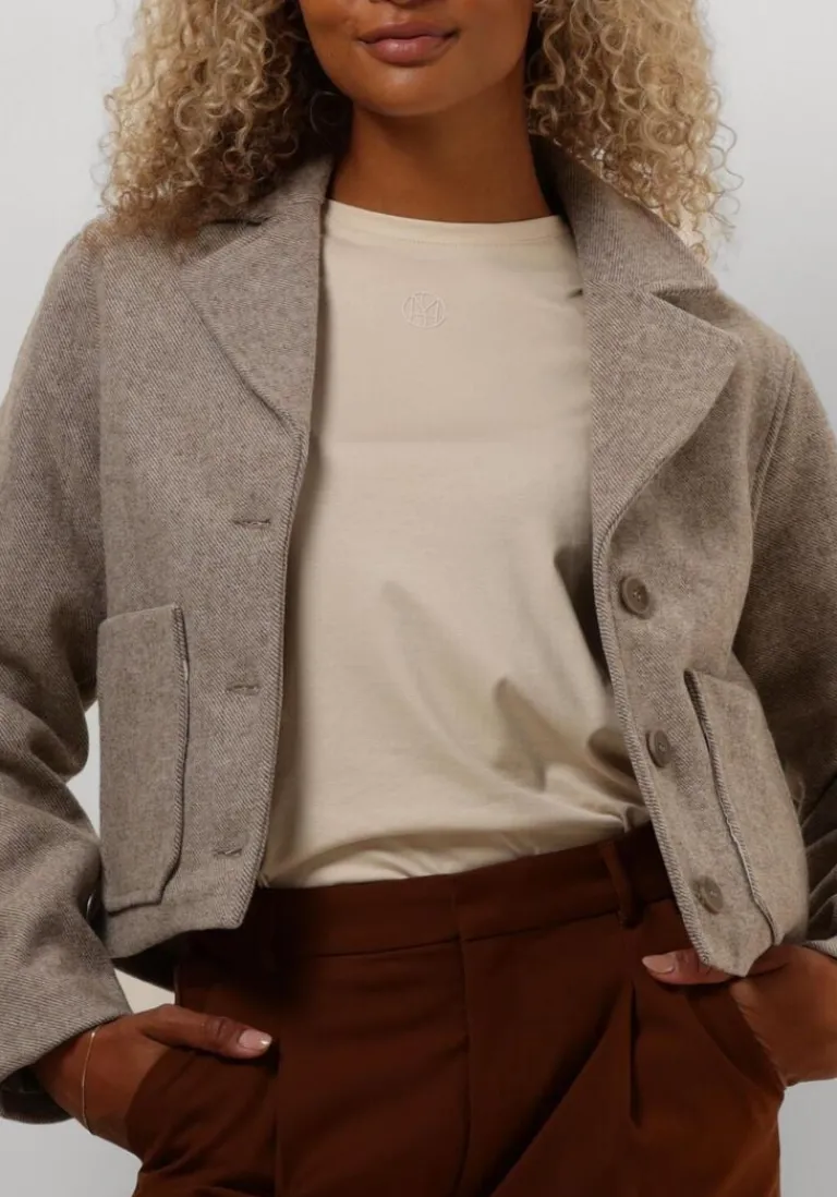MSCH COPENHAGEN mantel mschboone josia short jacket>DAMES Jassen