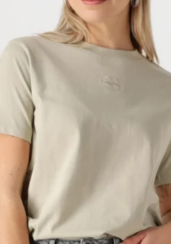 beige my essential wardrobe t-shirt seattlemw logo emb. tee