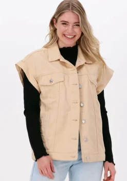 NA-KD gilet oversized denim vest>DAMES Gilets|Blazers