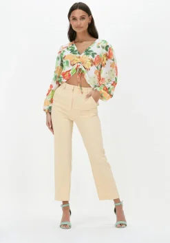 NA-KD pantalon cropped suit pants>DAMES Broeken