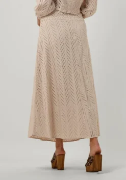 beige neo noir maxirok torino wave skirt