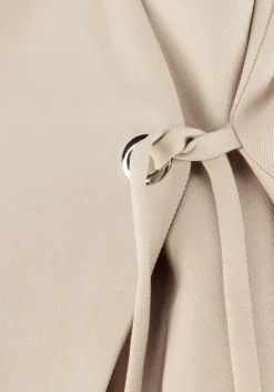 beige neo noir mini jurk sendita eyelet dress