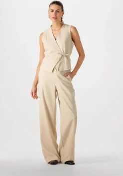 beige neo noir pantalon emmett melange pants