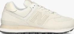 beige new balance lage sneakers wl574 d