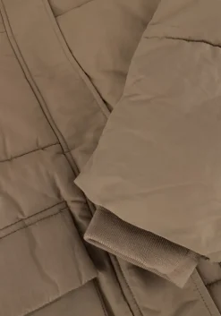 beige notre-v gewatteerde jas nv-edsilia