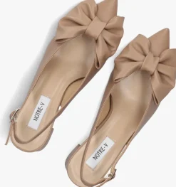 beige notre-v slingbacks 35503