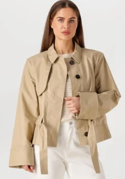 beige notre-v trenchcoats nv-fianna