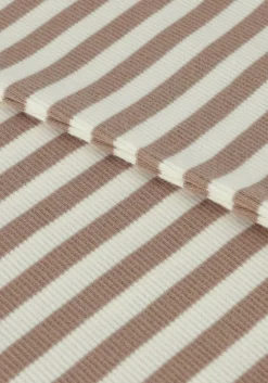 beige nukus t-shirt stefania singlet stripes