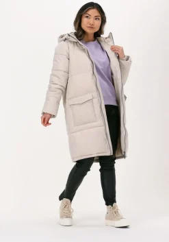 OBJECT gewatteerde jas objzhanna l/s long jacket noos><noscript><img width=