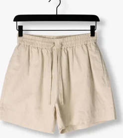 beige object korte broek objviggo mw lo shorts