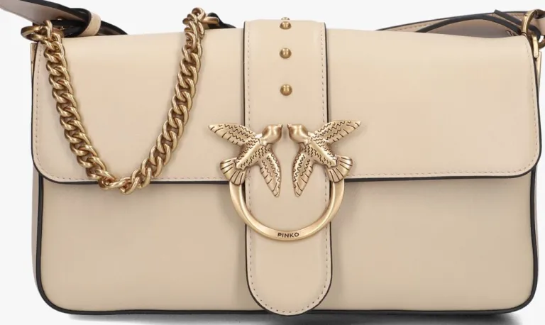 PINKO schoudertas love one classic slouchy>DAMES Schoudertassen