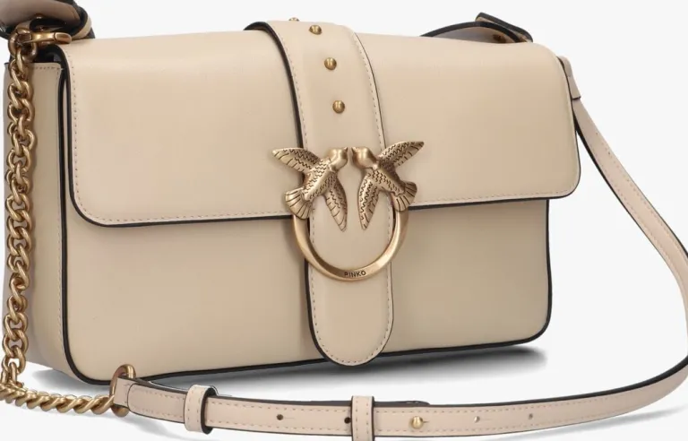 PINKO schoudertas love one classic slouchy>DAMES Schoudertassen