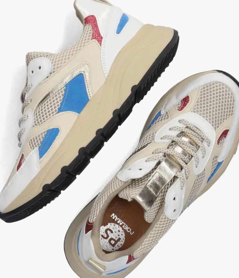 PS POELMAN lage sneakers p7120>DAMES Sneakers