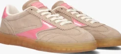 beige scotch & soda lage sneakers nixie