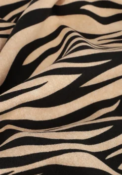 beige scotch & soda mini jurk mini dress with drape detail