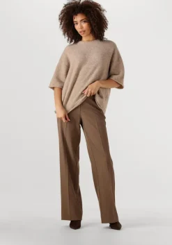 beige second female trui selana knit o-neck