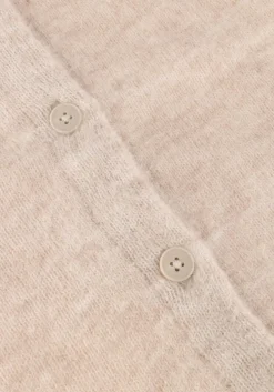 beige selected femme top slflulu 2/4 knit cardigan