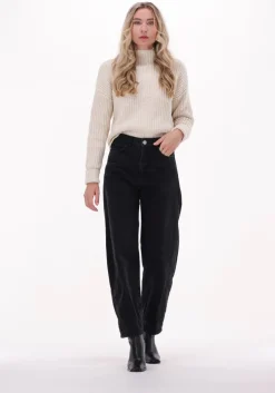 beige selected femme trui selma ls knit pullover b