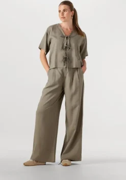 SELECTED FEMME wijde broek slfnatuk mw wide pleated pant><noscript><img width=
