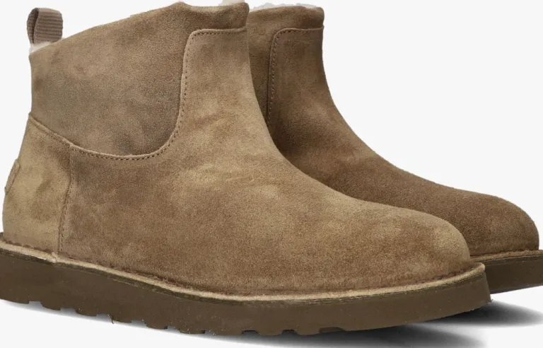 SHABBIES vachtlaarzen palissa ankle boot>DAMES Laarzen
