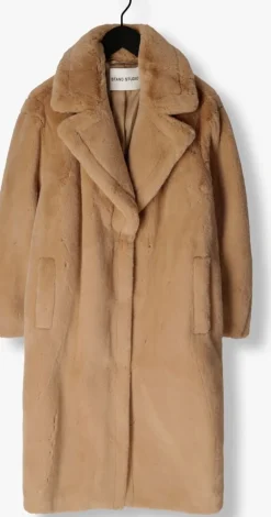 STAND STUDIO faux fur jas maria coat soft><noscript><img width=