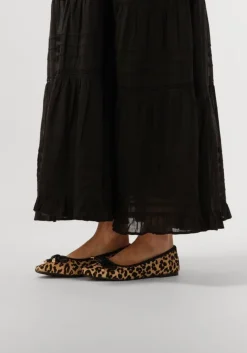 beige stefano lauran ballerina's ss36100