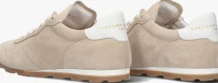 beige stefano lauran lage sneakers 1slick103
