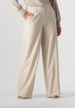 SUMMUM pantalon trousers wide viscose blend stretch>DAMES Broeken