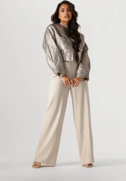 SUMMUM pantalon trousers wide viscose blend stretch>DAMES Broeken