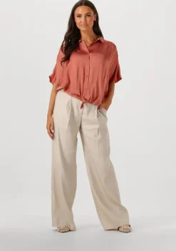 SUMMUM pantalon trousers wide linen blend twill><noscript><img width=