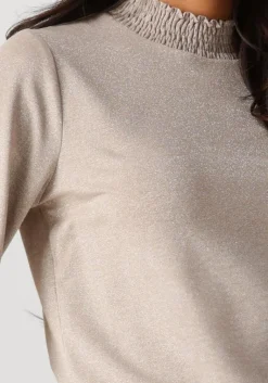 SUMMUM top smocked top fine lurex jersey><noscript><img width=