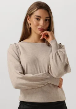 SUMMUM trui round neck sweater soft viscose polyamide knit>DAMES Truien & Vesten