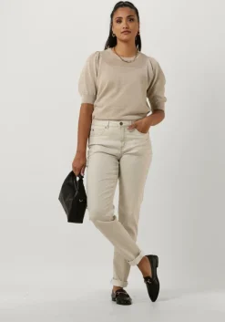 SUMMUM t-shirt short sleeve sweater refied sustainable viscose knit>DAMES Tops & T-Shirts