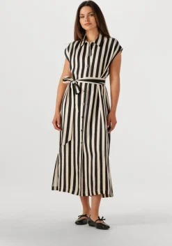 SUNCOO midi jurk celest>DAMES Jurken