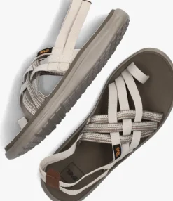 TEVA platte sandalen w voya strappy><noscript><img width=