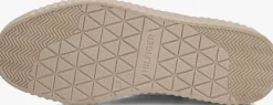 beige tommy hilfiger hoge sneakers faux fur low lace-up