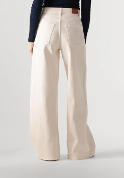 beige tommy jeans wide jeans tjw ecru wide leg