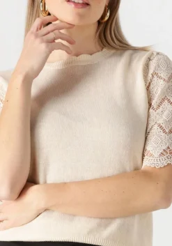 beige twinset milano top 251tp3341