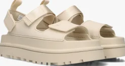 UGG platte sandalen w goldenglow>DAMES Sandalen