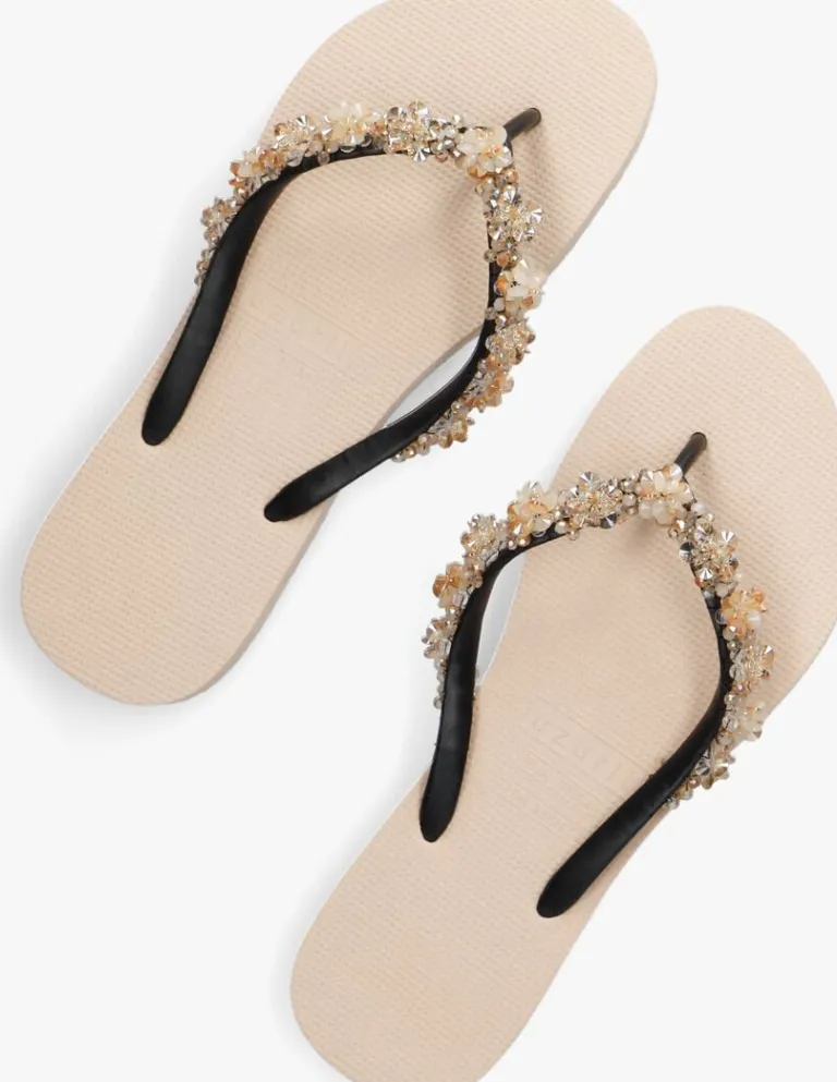 UZURII teenslippers precious bloom gold>DAMES Slippers