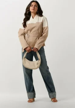 VANILIA blazer wrap twill pocket><noscript><img width=