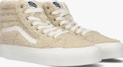 beige vans hoge sneakers ua sk8-hi tapered