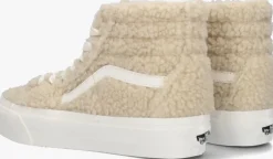 beige vans hoge sneakers ua sk8-hi tapered